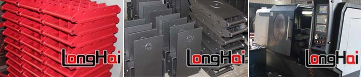 LHSR-N尼龍輪搬運小坦克數(shù)控加工與半成品圖片