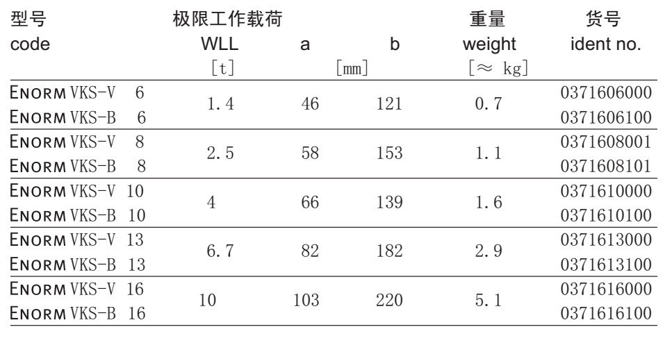 VKS型德國JDT長度調(diào)節(jié)裝置技術(shù)參數(shù)