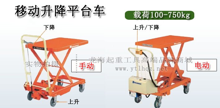 進(jìn)口升降平臺車