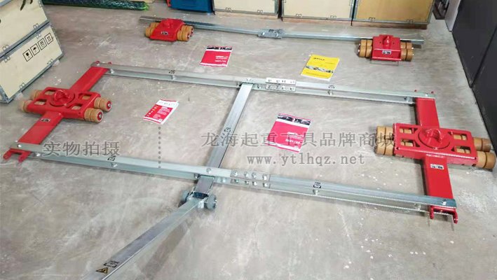 集裝箱裝卸搬運設備有：德國集裝箱搬運小坦克