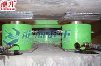 橋梁架設用同步千斤頂圖一