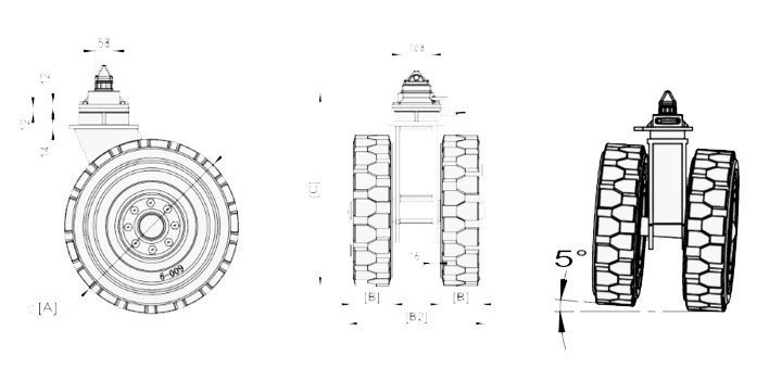集裝箱搬運(yùn)輪尺寸圖2