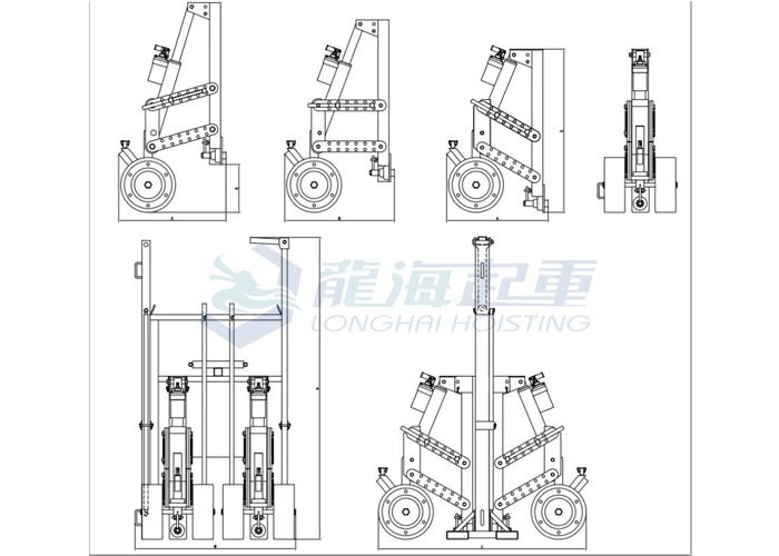 儲(chǔ)能柜搬運(yùn)工具尺寸圖