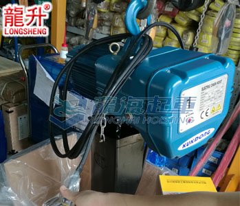 KD-1環(huán)鏈電動葫蘆實物圖