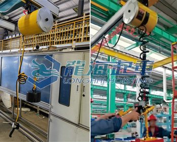 防爆氣動平衡吊實物圖一