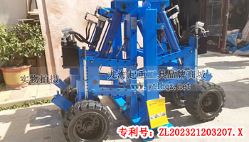 輪式集裝箱搬運(yùn)車實(shí)物圖